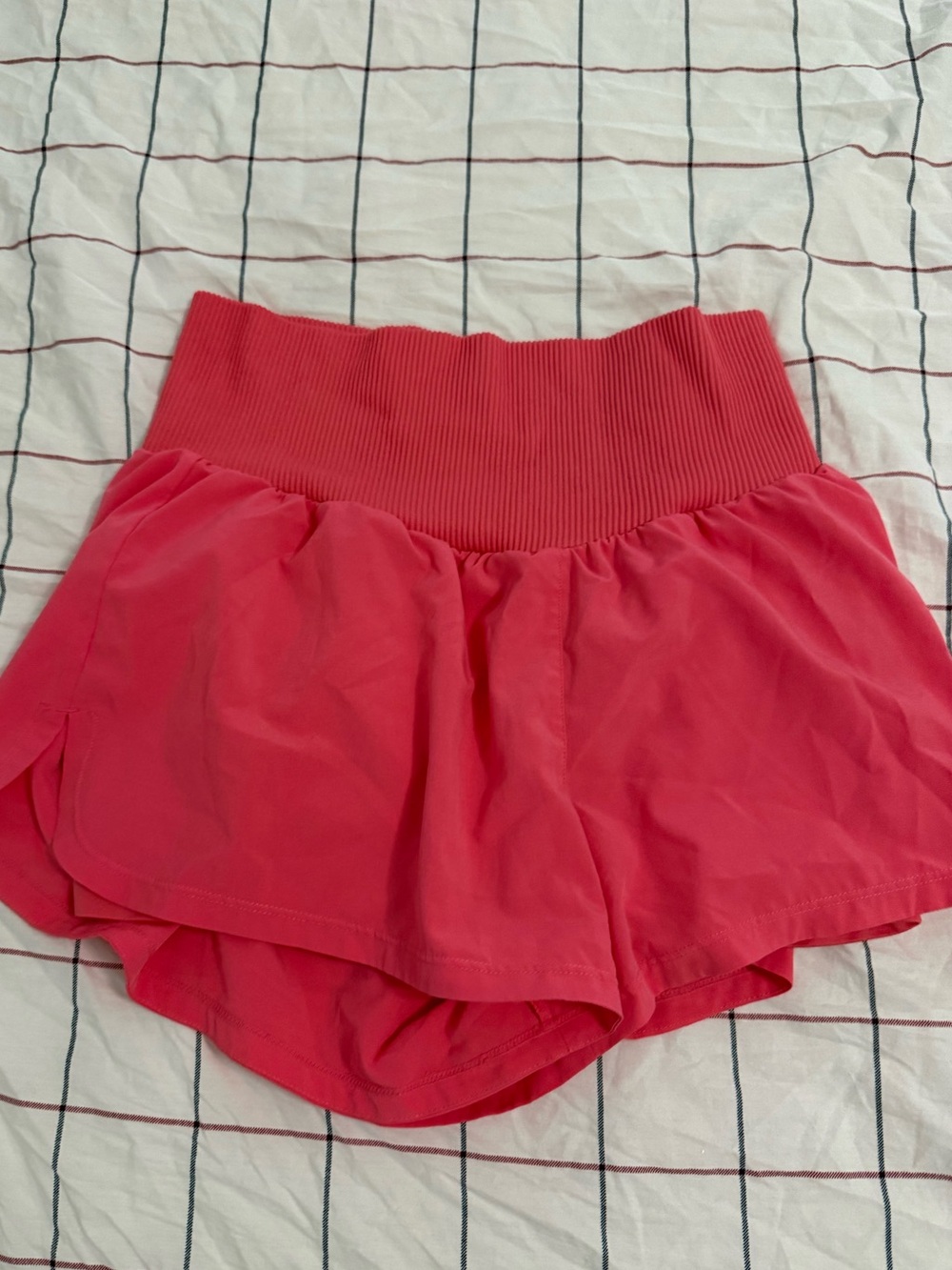Target Coral Pink Layered Waistband Athletic Skort Shorts